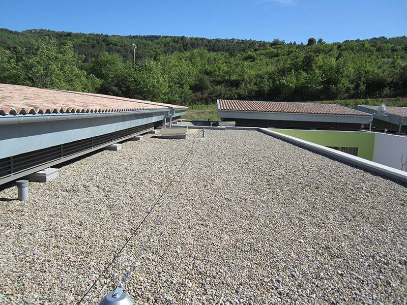 toiture terrasse non accessible
