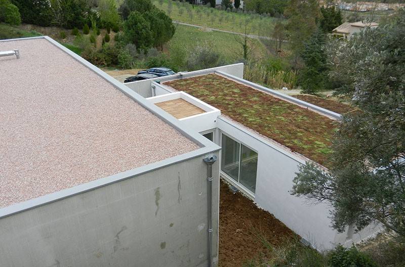 toiture terrasse non accessible
