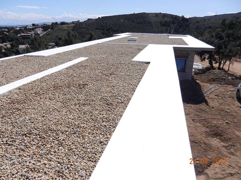 toiture terrasse non accessible