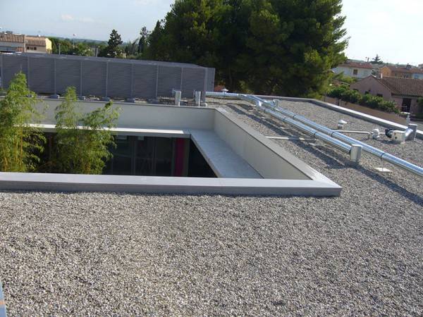 toiture terrasse non accessible