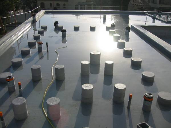 toiture terrasse non accessible