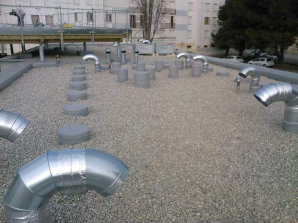 toiture terrasse non accessible